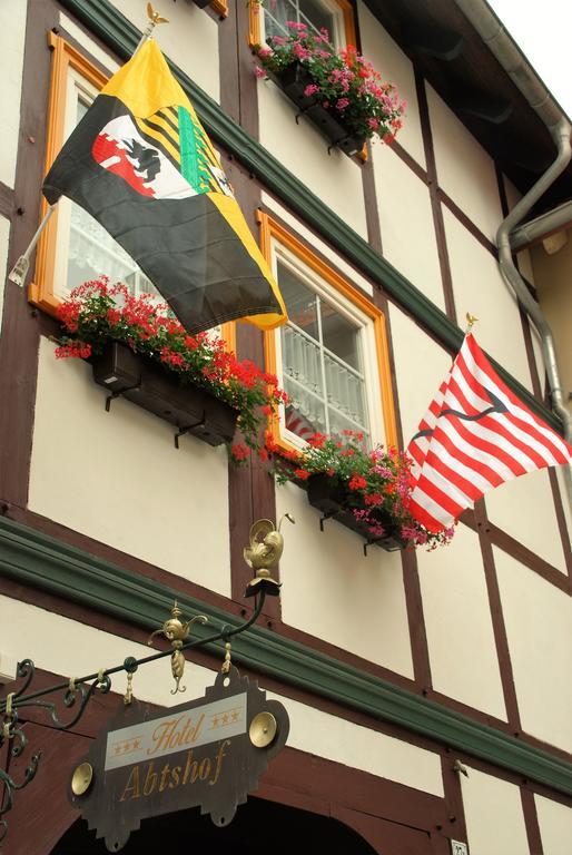 Hotel Abtshof Halberstadt Eksteriør bilde
